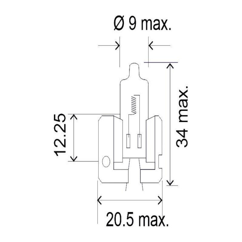 H2 12V 55W X511 H2SLA